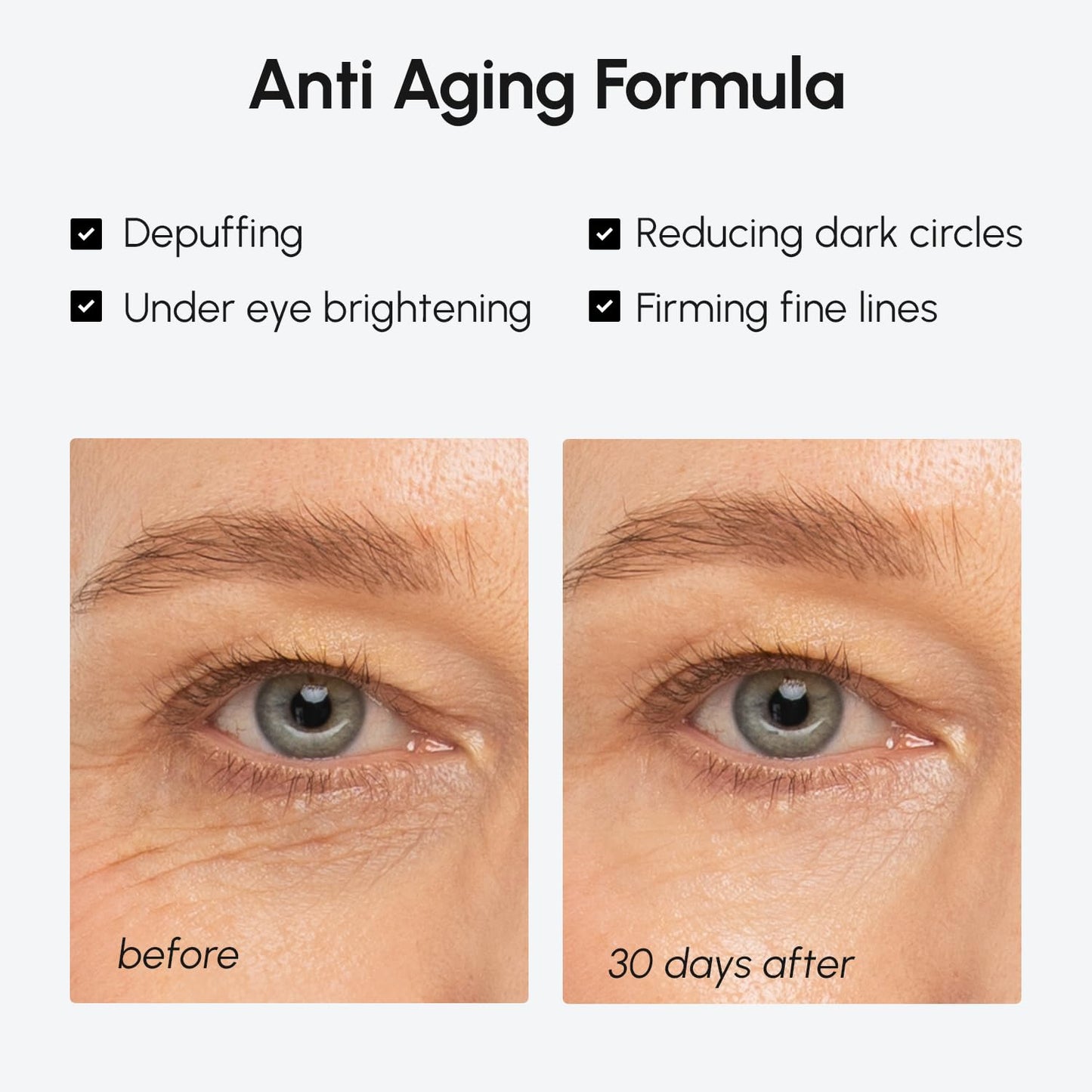 MAREE Under Eye Balm Stick Hydrating ?Retinol Caffeine Under Eye Brightener Stick for Older Women ?Collagen Undereye Cream for Dark Circles & Wrinkles ?Skin Care Treatment Moisturizer