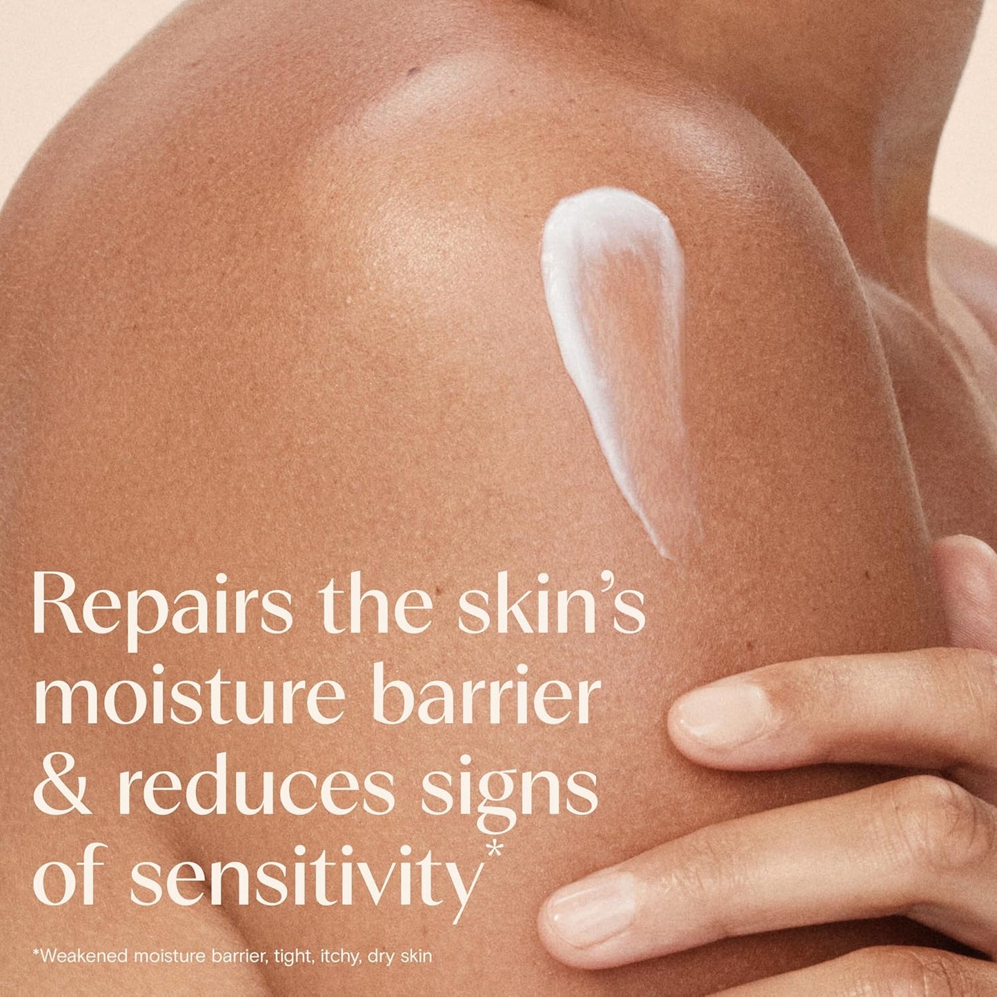 Aveeno Skin Relief Moisturizing Lotion Heals Very Dry, Sensitive Skin, Fast-Absorbing Body Lotion with Soothing Triple Oat & Shea Butter Formula, Fragrance Free, Non-Comedogenic, 18 fl. oz
