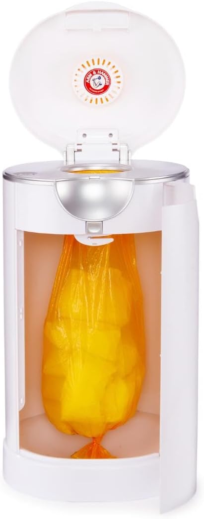 Munchkin?Arm & Hammer Diaper Pail Refill Rings, Holds up to 544 Newborn Diapers, 2 Pack