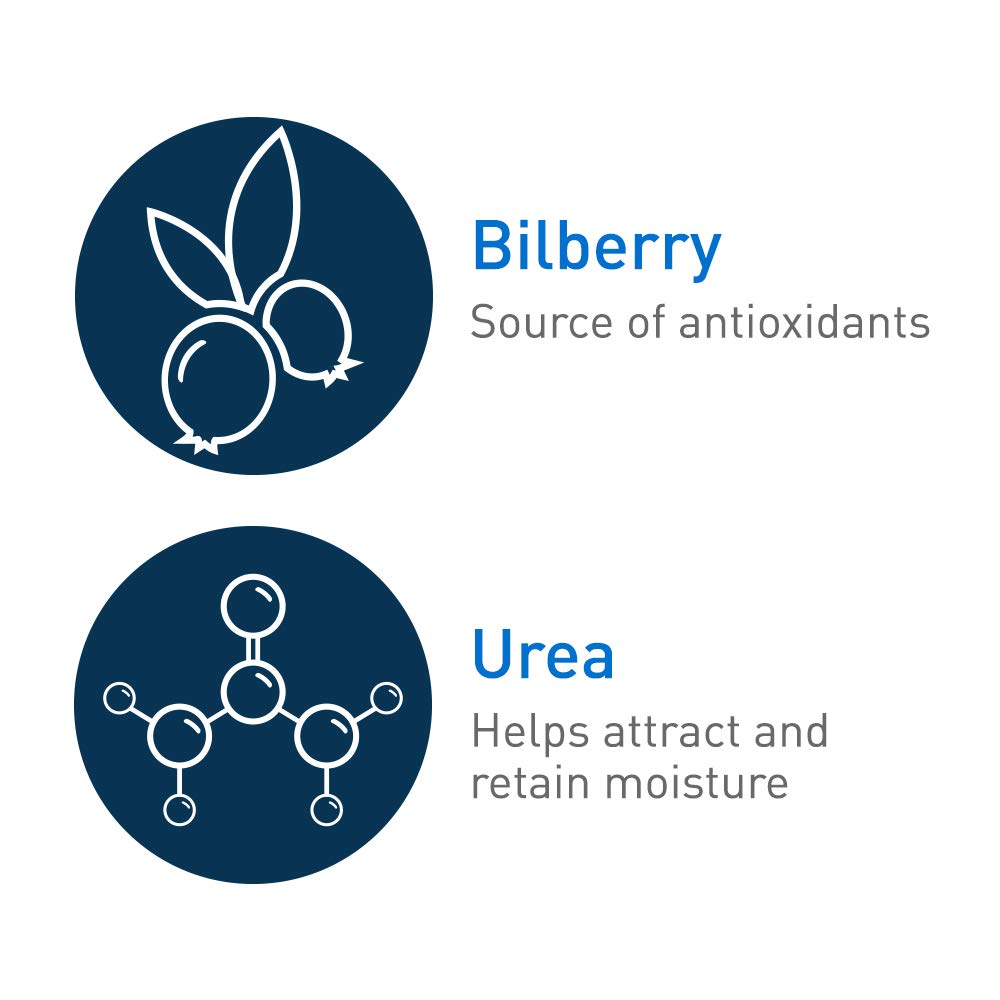 CeraVe Moisturizing Cream for Diabetics?Dry Skin, Urea Cream with Bilberry for Face and Body, Fragrance Free & Paraben Free, 8 Ounce
