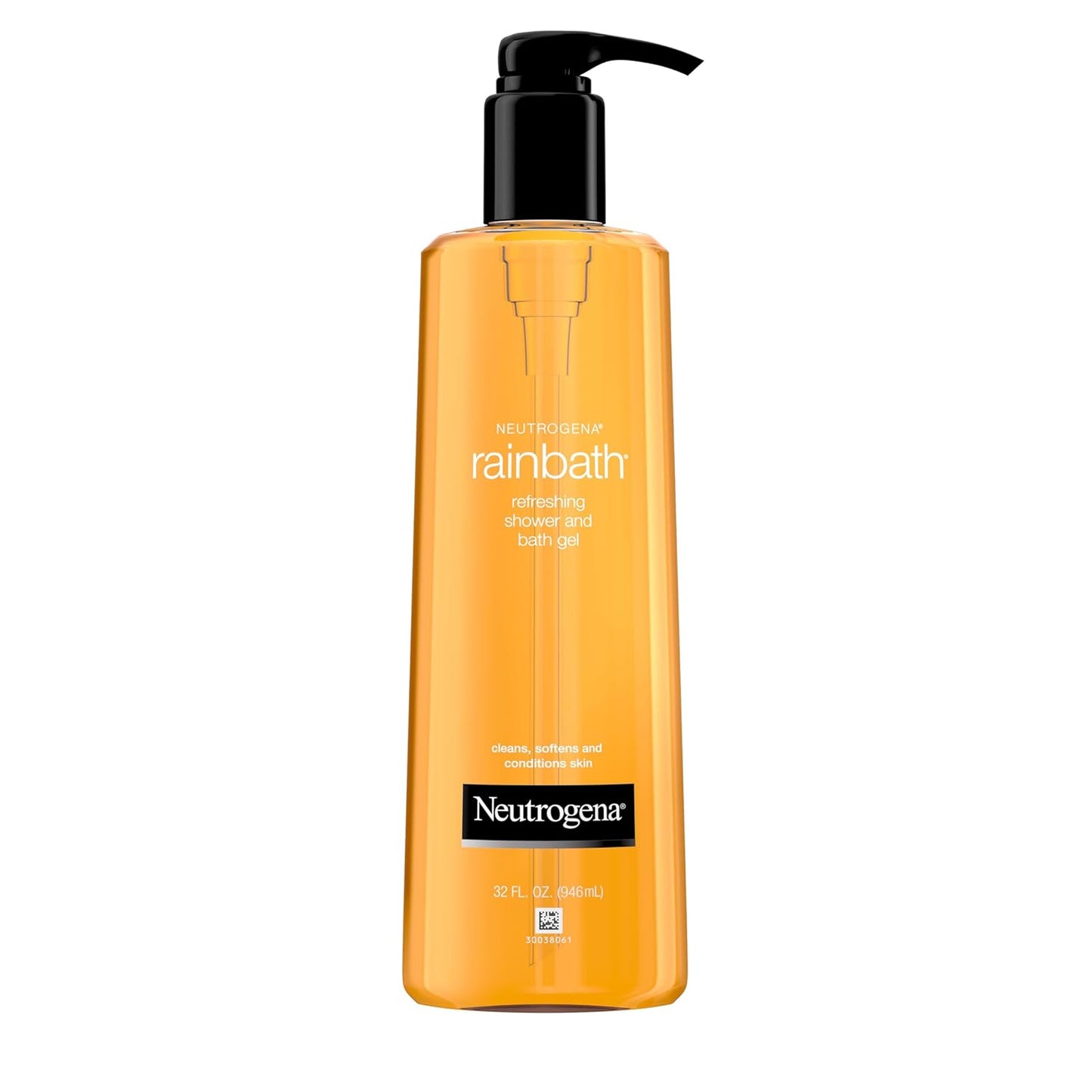 Neutrogena Rainbath Cleansing Shower & Bath Gel, Daily Moisturizing Body Wash Cleanser & Shaving Gel for Men & Women, Clean-Rinsing Creamy Lather for Softer & Smoother Skin, Original Scent, 32 fl.?z