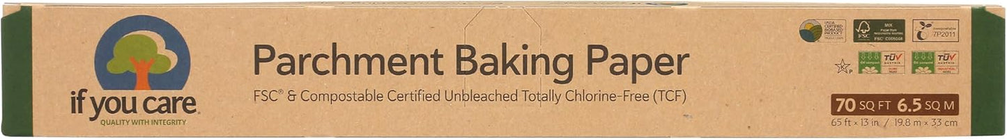 If You Care Parchment Baking Paper, 70 sq ft