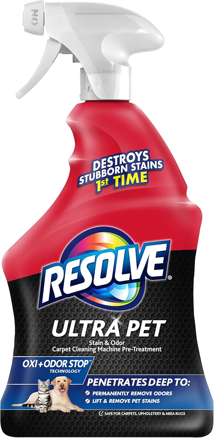 Resolve Ultra Pet Carpet Cleaner Spray ?for Removal of Pet Stains & Odors, 32oz