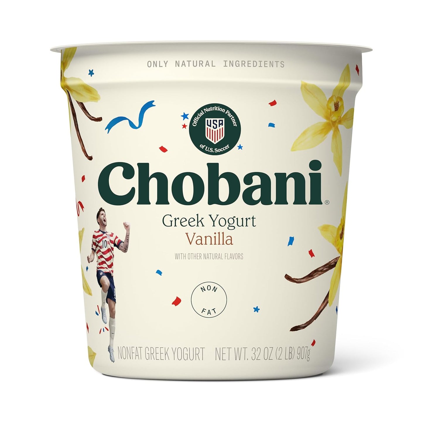 Chobani?Vanilla Blended Non-Fat Greek Yogurt 32oz