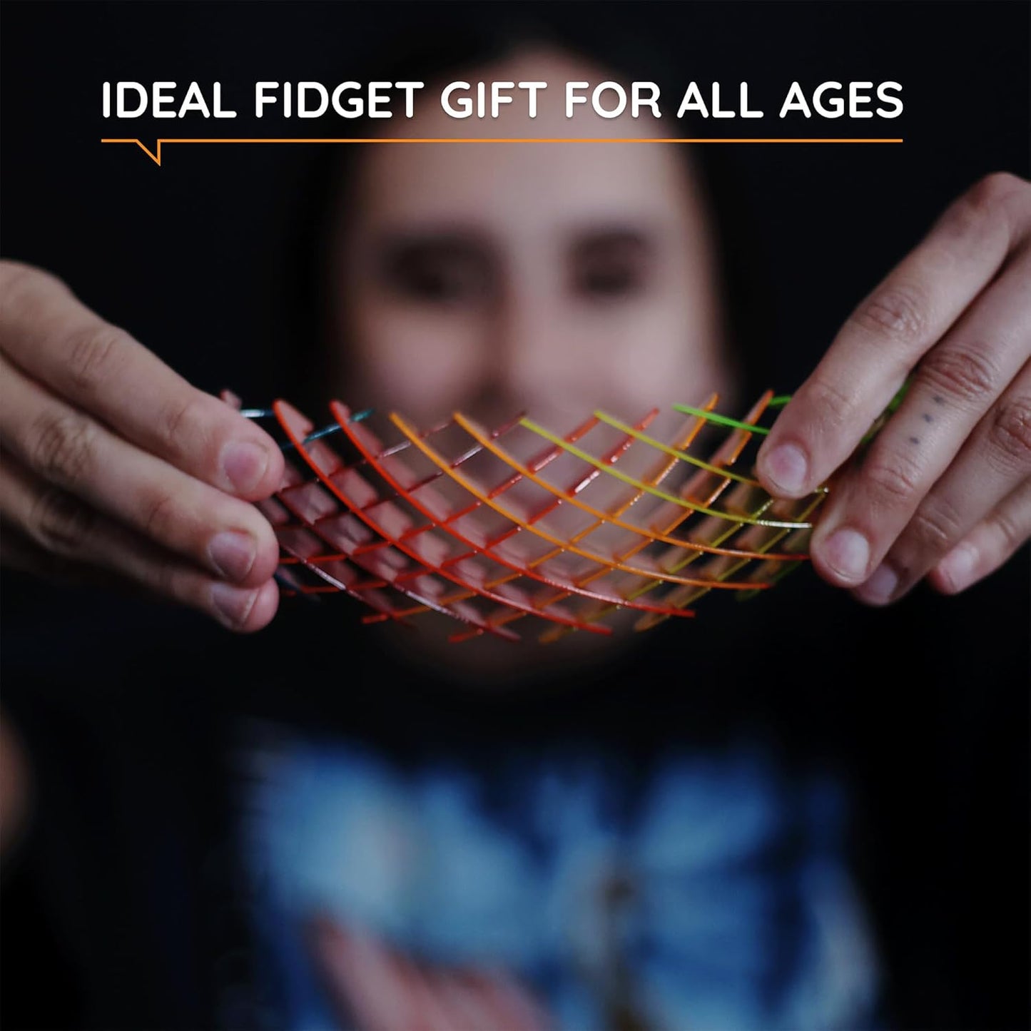 Morf Fidget Worm Toy - Flexible 3D Sensory Slug Figgy Toy for Kids, Teens, and Adults ?Stretchy, Quiet, Stress and Anxiety Relief, Focus - For Play, School, Work Gifts, Great For Classroom and Office