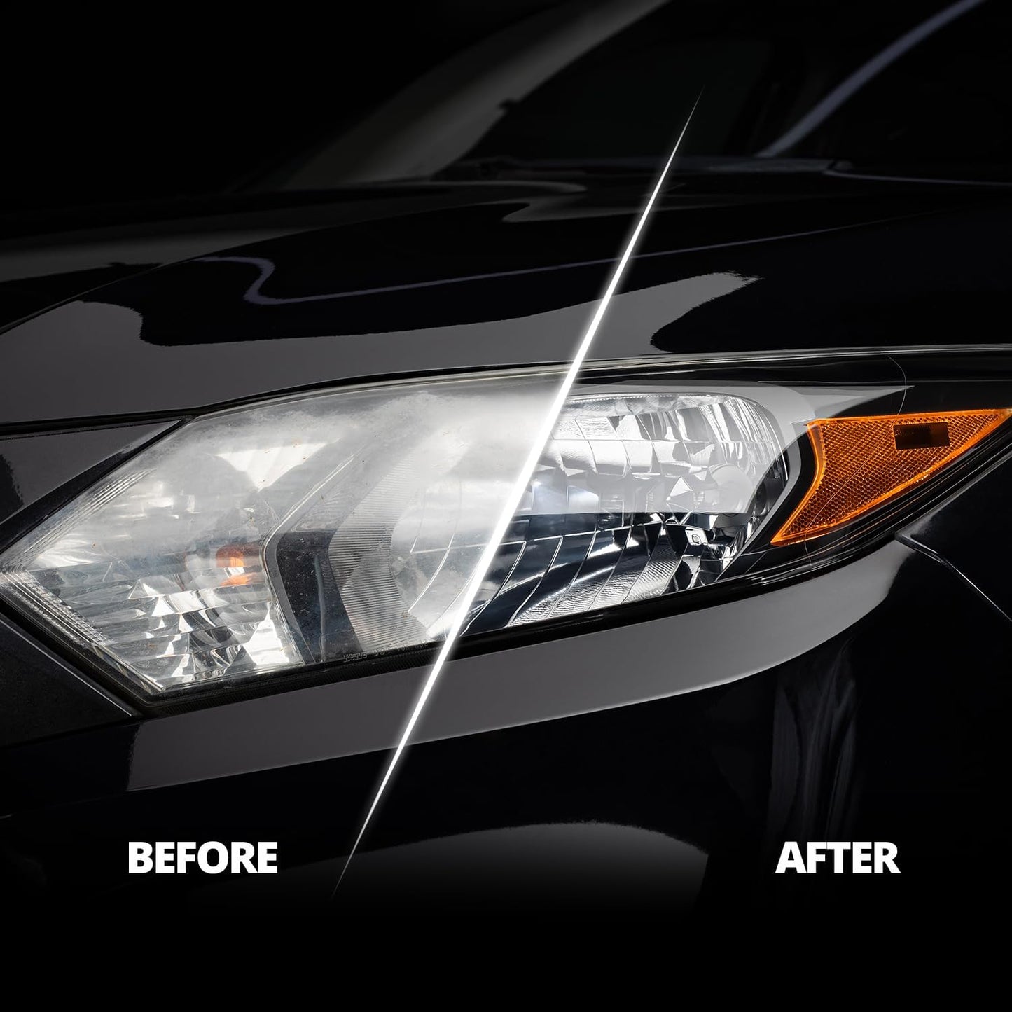 CERAKOTE?Ceramic Headlight Restoration Kit ?Guaranteed To Last As Long As You Own Your Vehicle ?Brings Headlights Back to Like New Condition - No Power Tools Required - 10 Wipe Kit