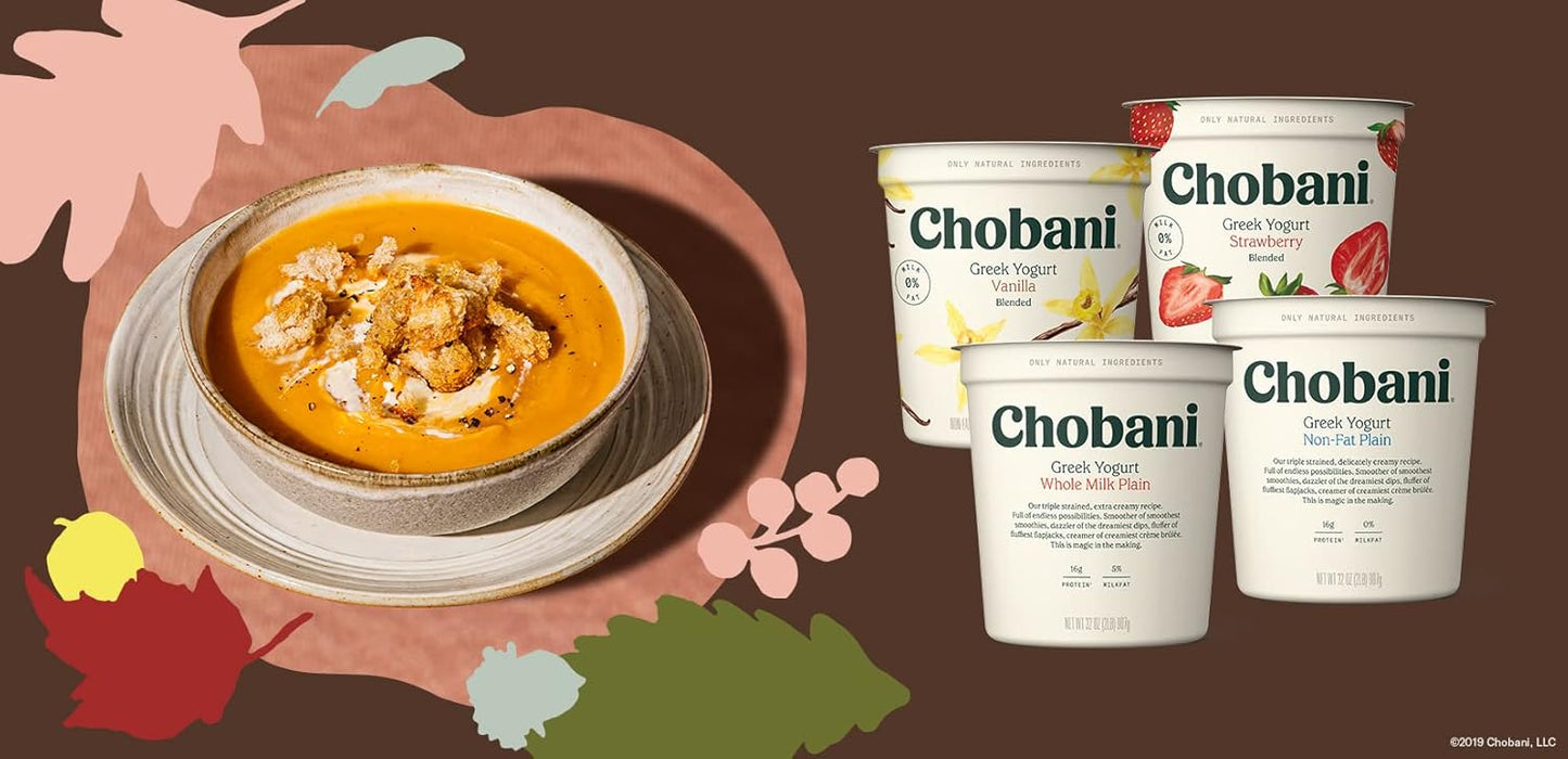 Chobani?Non-Fat Plain Greek Yogurt 32oz