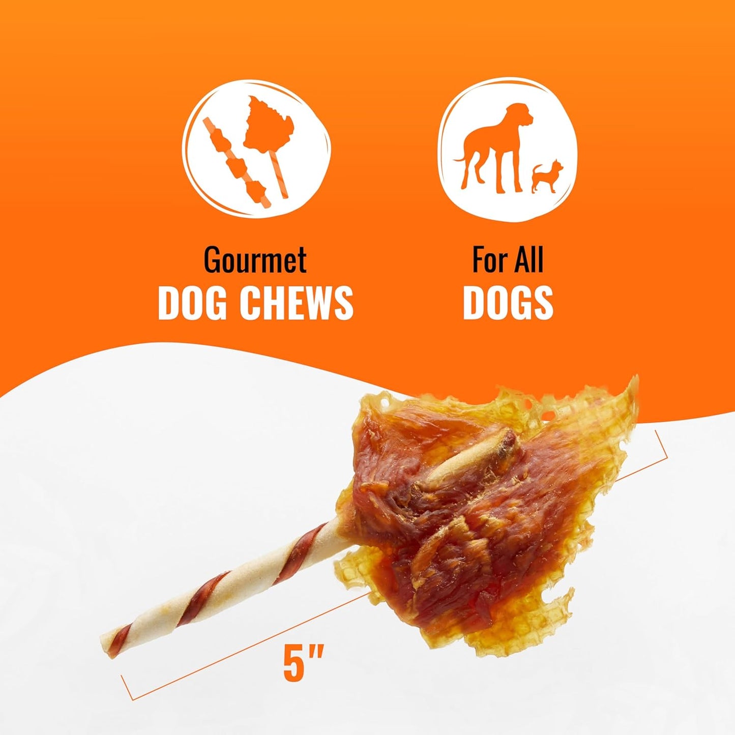 Good ??Fun Triple Flavor Wings Chews for All Dogs, 12 Ounces, Treat Your Dog to Long-Lasting Chews Made from Chicken, Pork Hide and Beef Hide