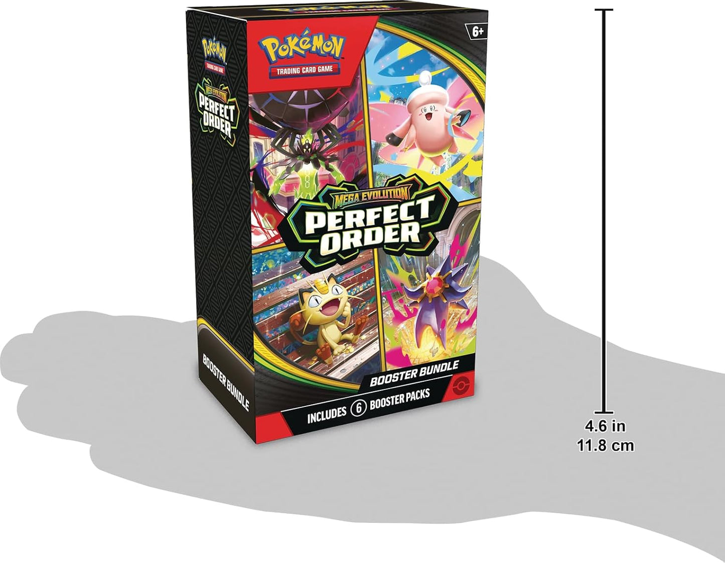 Pok?on TCG: Mega Evolution?erfect Order Booster Bundle