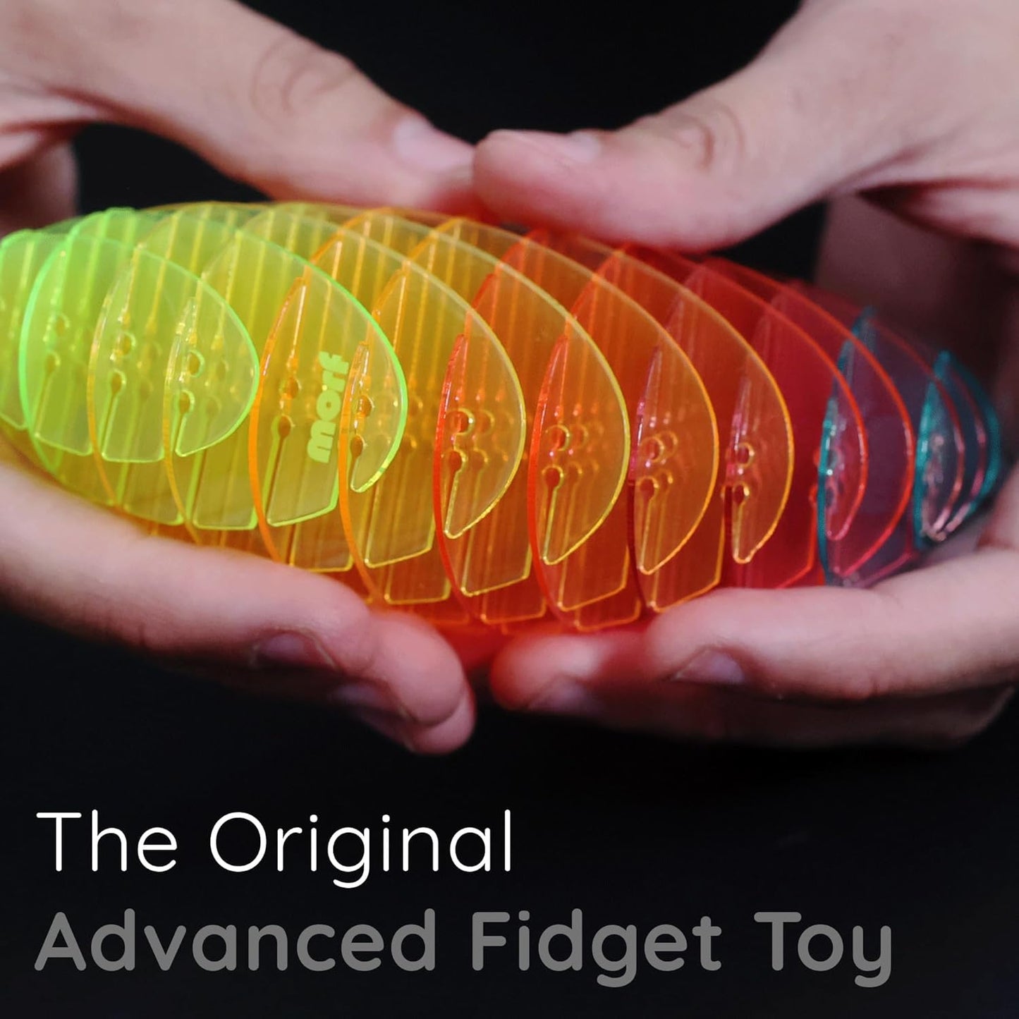 Morf Fidget Worm Toy - Flexible 3D Sensory Slug Figgy Toy for Kids, Teens, and Adults ?Stretchy, Quiet, Stress and Anxiety Relief, Focus - For Play, School, Work Gifts, Great For Classroom and Office