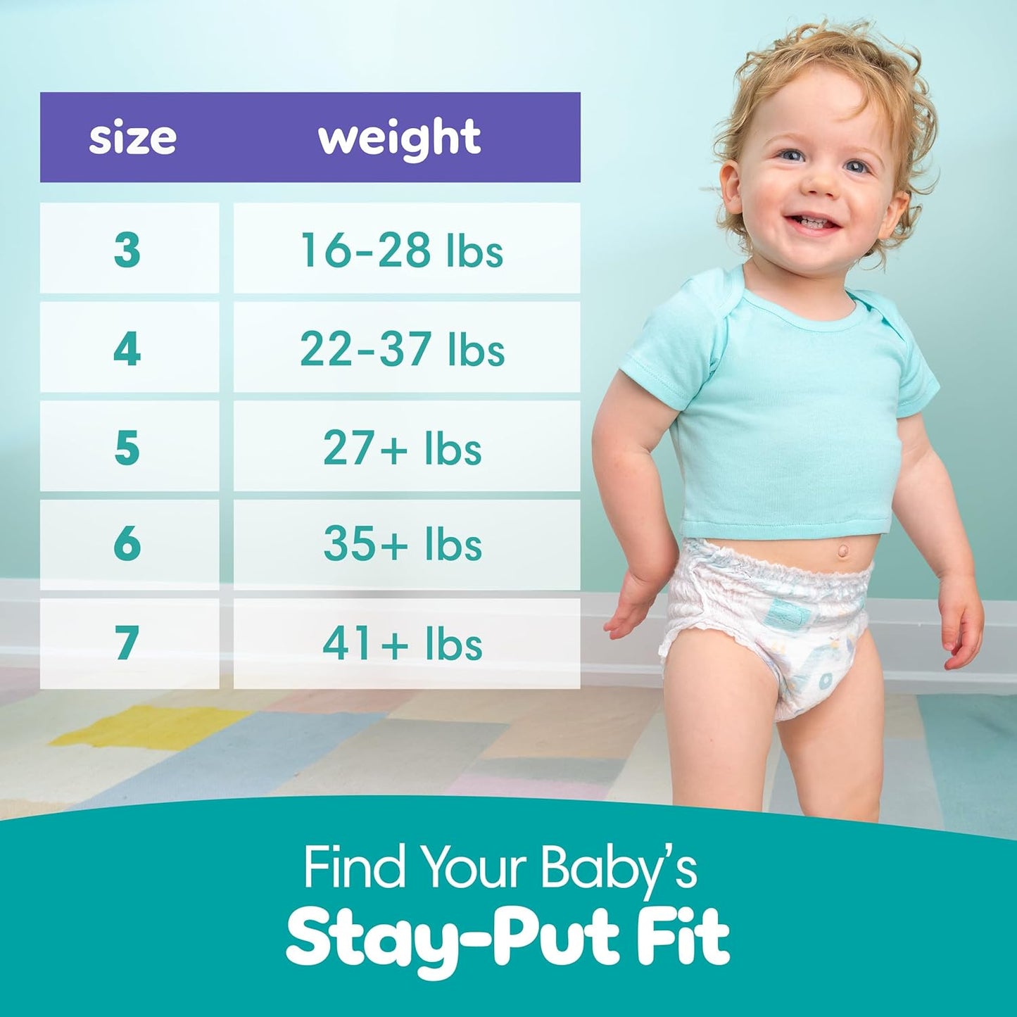 Pampers Diapers - Cruisers 360 - Size 5, 128 Count, Babyproof up to 100% Leakproof Pull-On Diaper