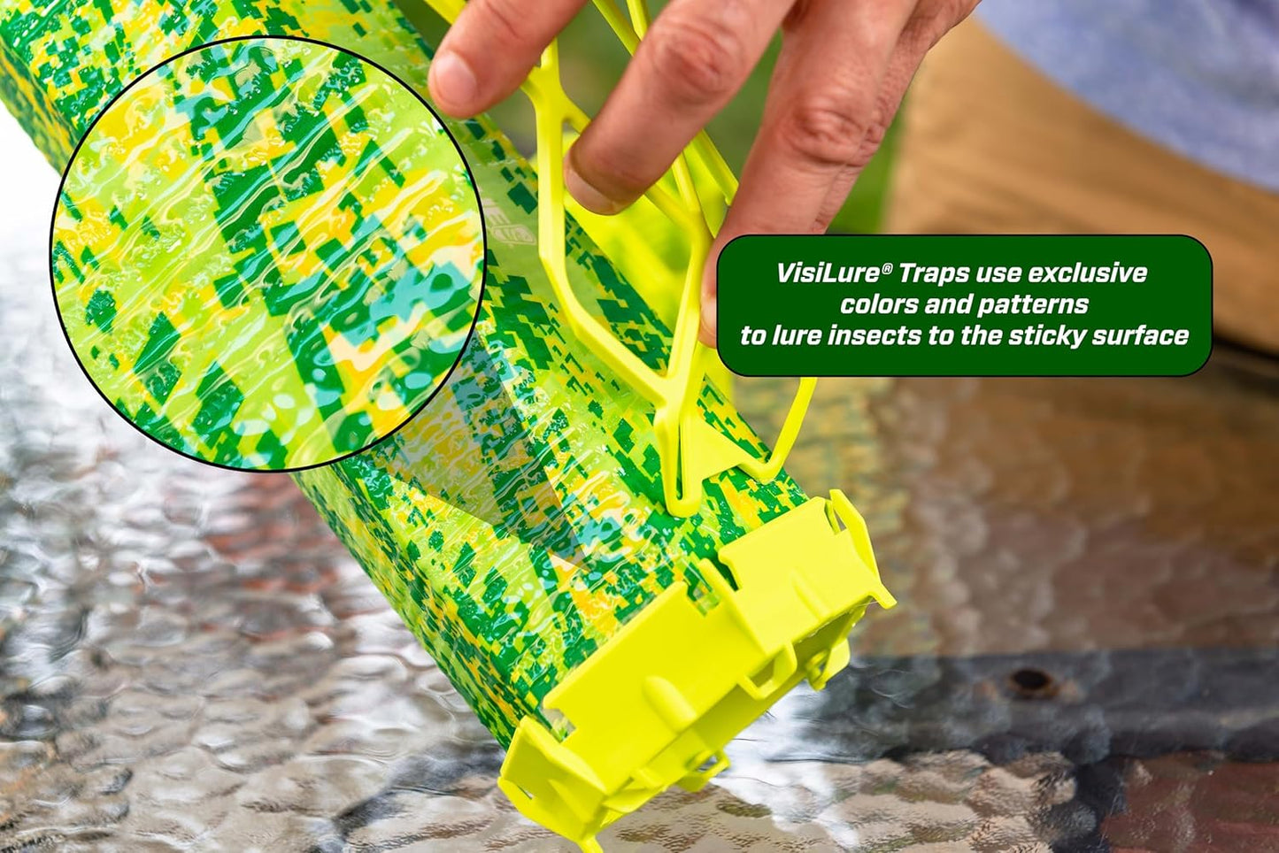 RESCUE! VisiLure?TrapStik for Wasps, Mud Daubers, Carpenter Bees ?2 Pack