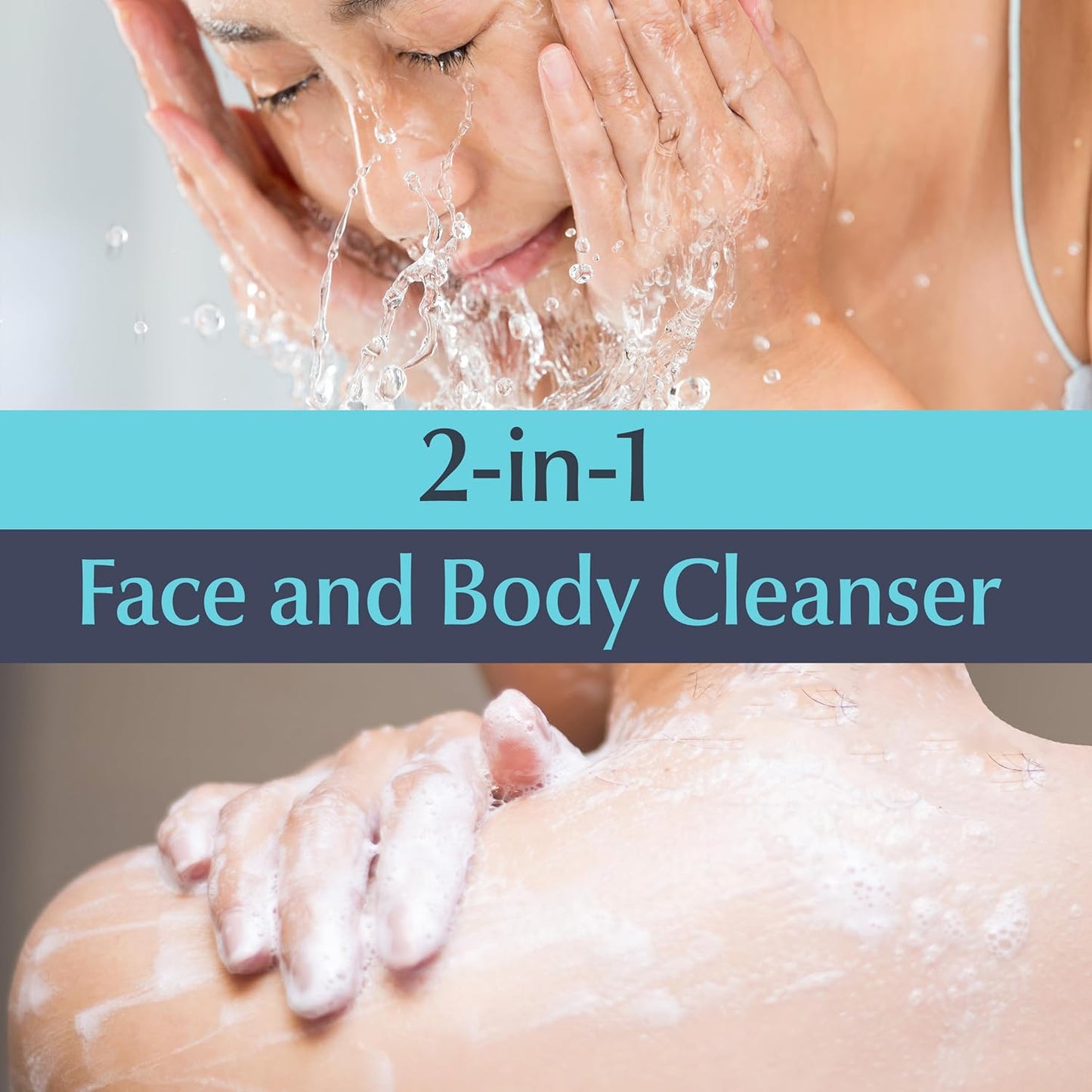 Eucerin Advanced Cleansing Body & Face Cleanser - Fragrance & Soap Free for Dry, Sensitive Skin - 16.9 fl. oz Bottle