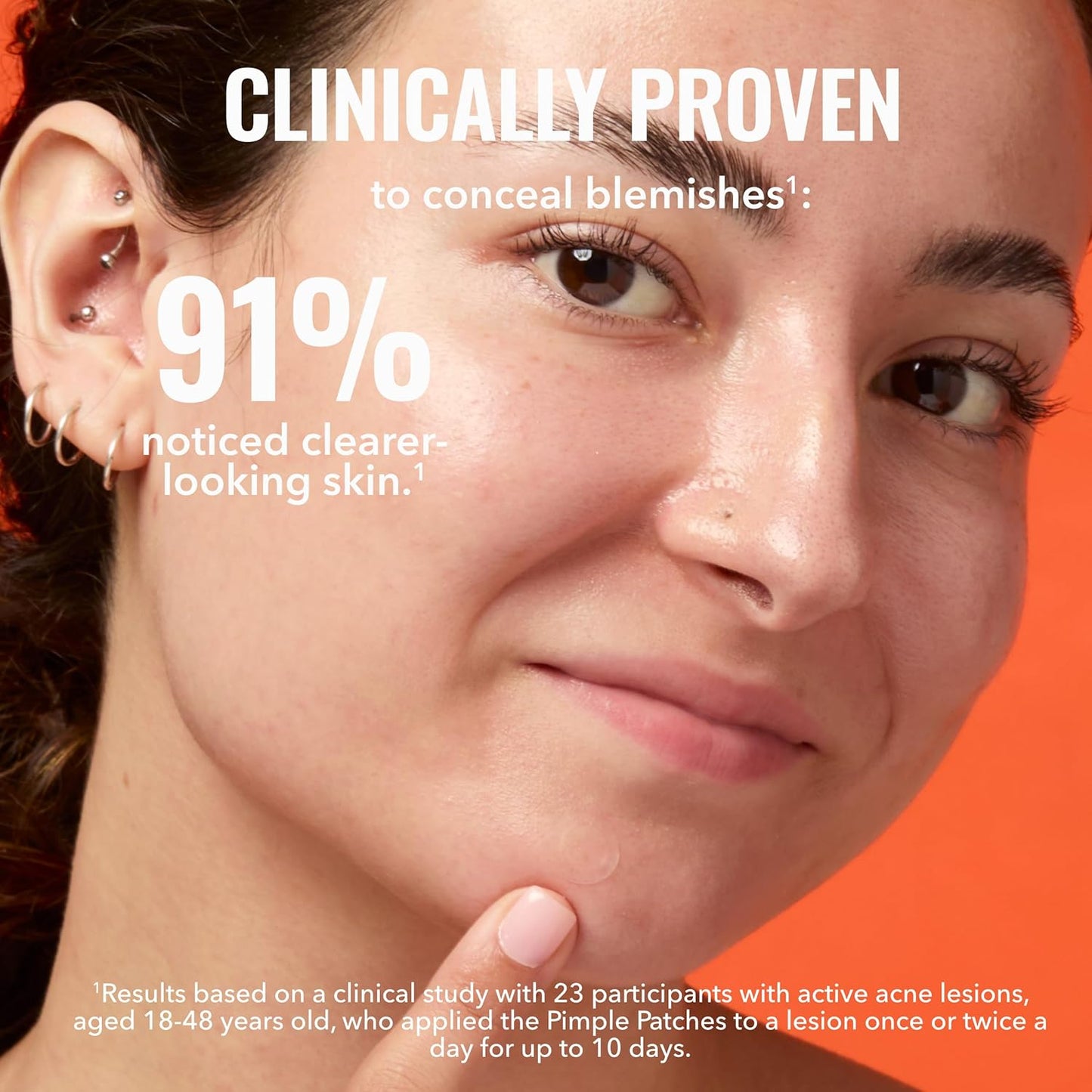 Good Molecules Pimple Patches for Face, 60 Pack ?Ultra-Thin Hydrocolloid Acne & Zit Patches, Invisible Under Makeup, Clinically Tested Acne Spot Treatment