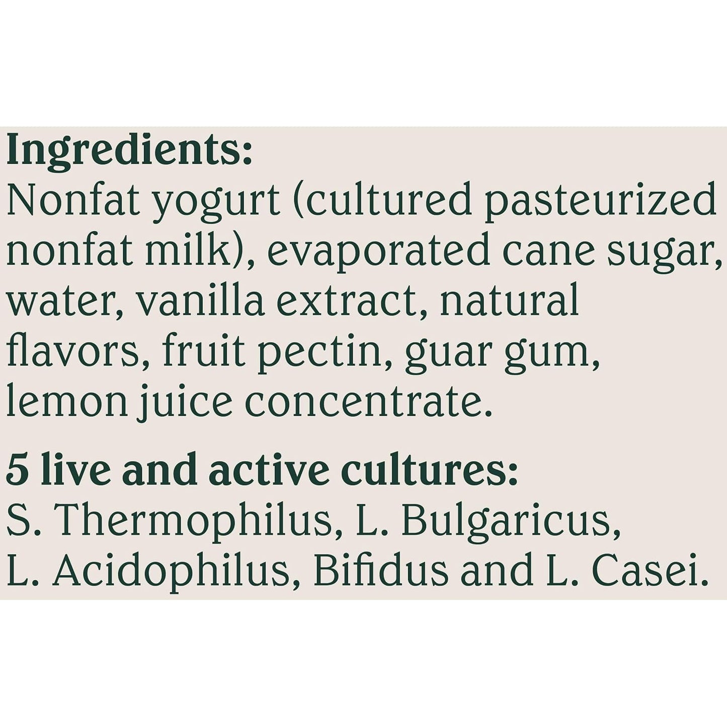 Chobani?Vanilla Blended Non-Fat Greek Yogurt 32oz