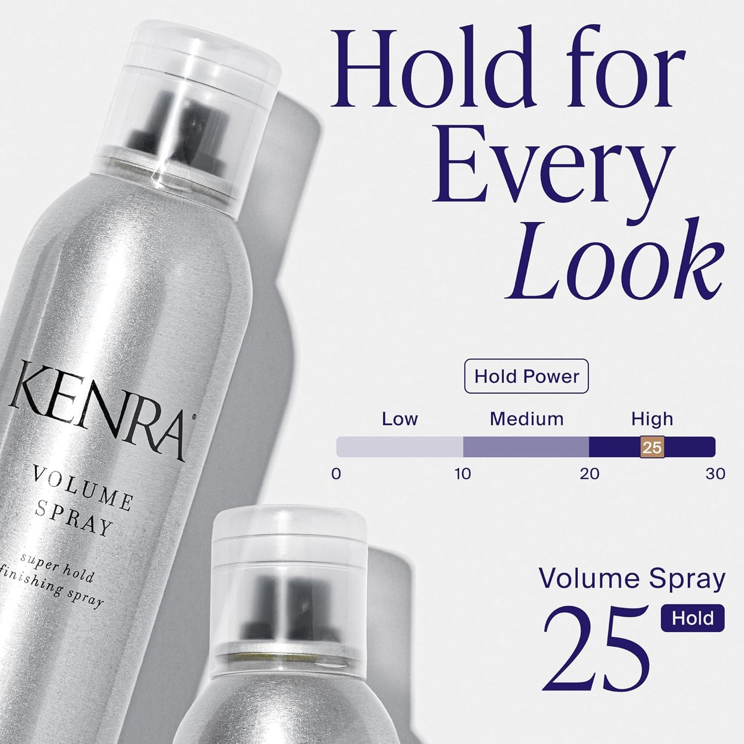 Kenra Professional Volume Spray 25 | Super Hold Finishing & Styling Hairspray | Flake-free & Fast-drying | Wind & Humidity Resistance | All Hair Types