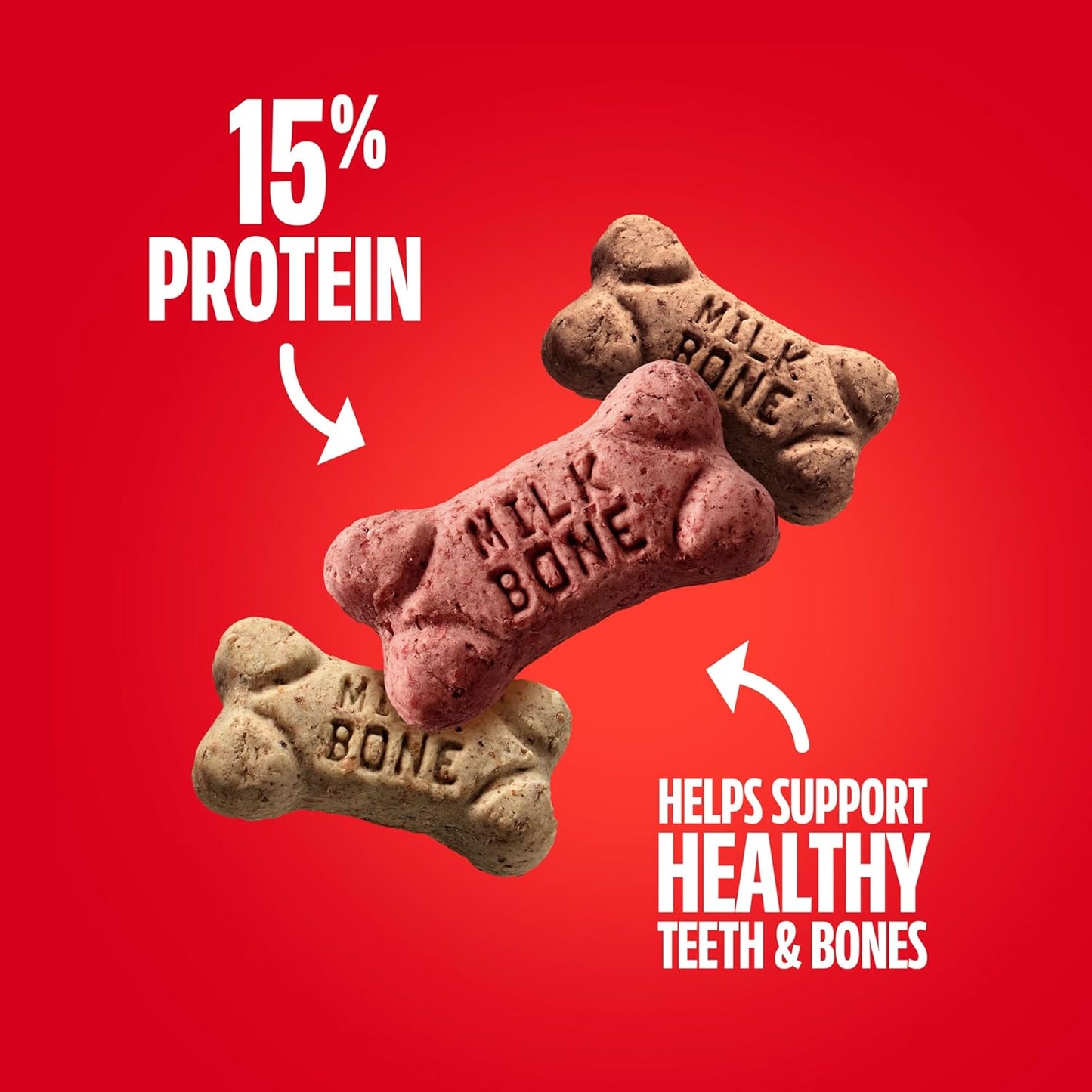Milk-Bone Flavor Snacks Mini? Dog Biscuits, Flavored Crunchy Dog Treats, 36 Oz. Canister