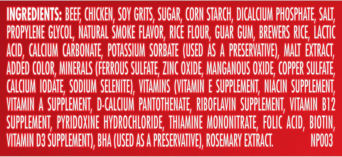 Milk-Bone Soft & Chewy Dog Treats, Beef & Filet Mignon Recipe, 25 Ounce
