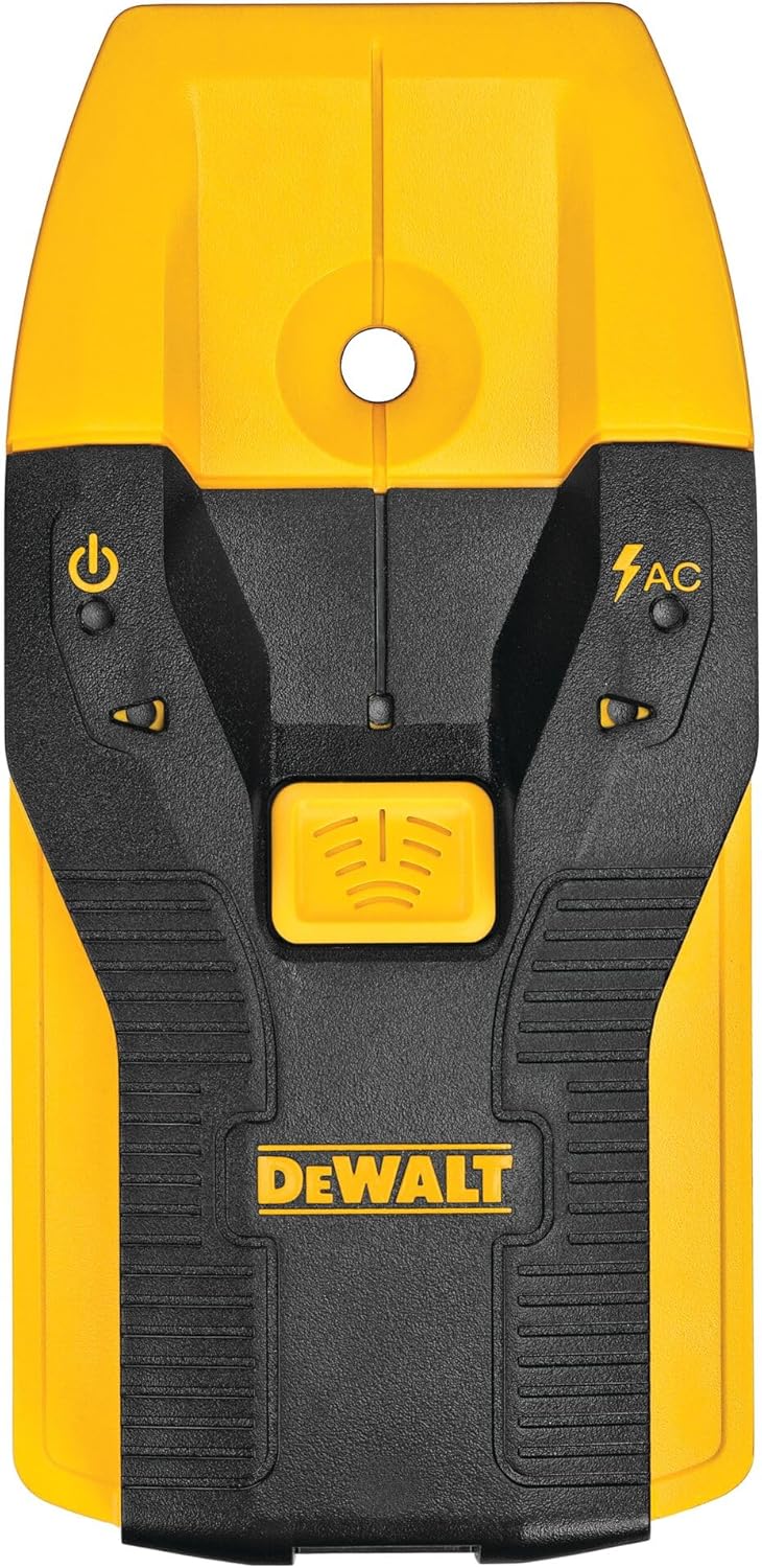 DEWALT Stud Finder, 3/4? Locate Framing Studs Efficiently with LED Arrows, Ideal for Wood and Metal, AAA Batteries Included (DW0100)
