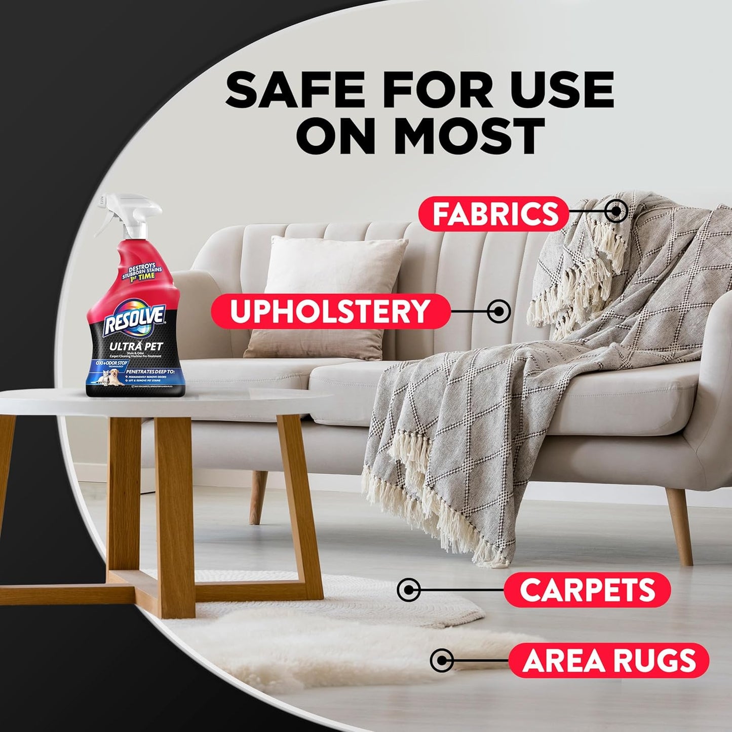 Resolve Ultra Pet Carpet Cleaner Spray ?for Removal of Pet Stains & Odors, 32oz