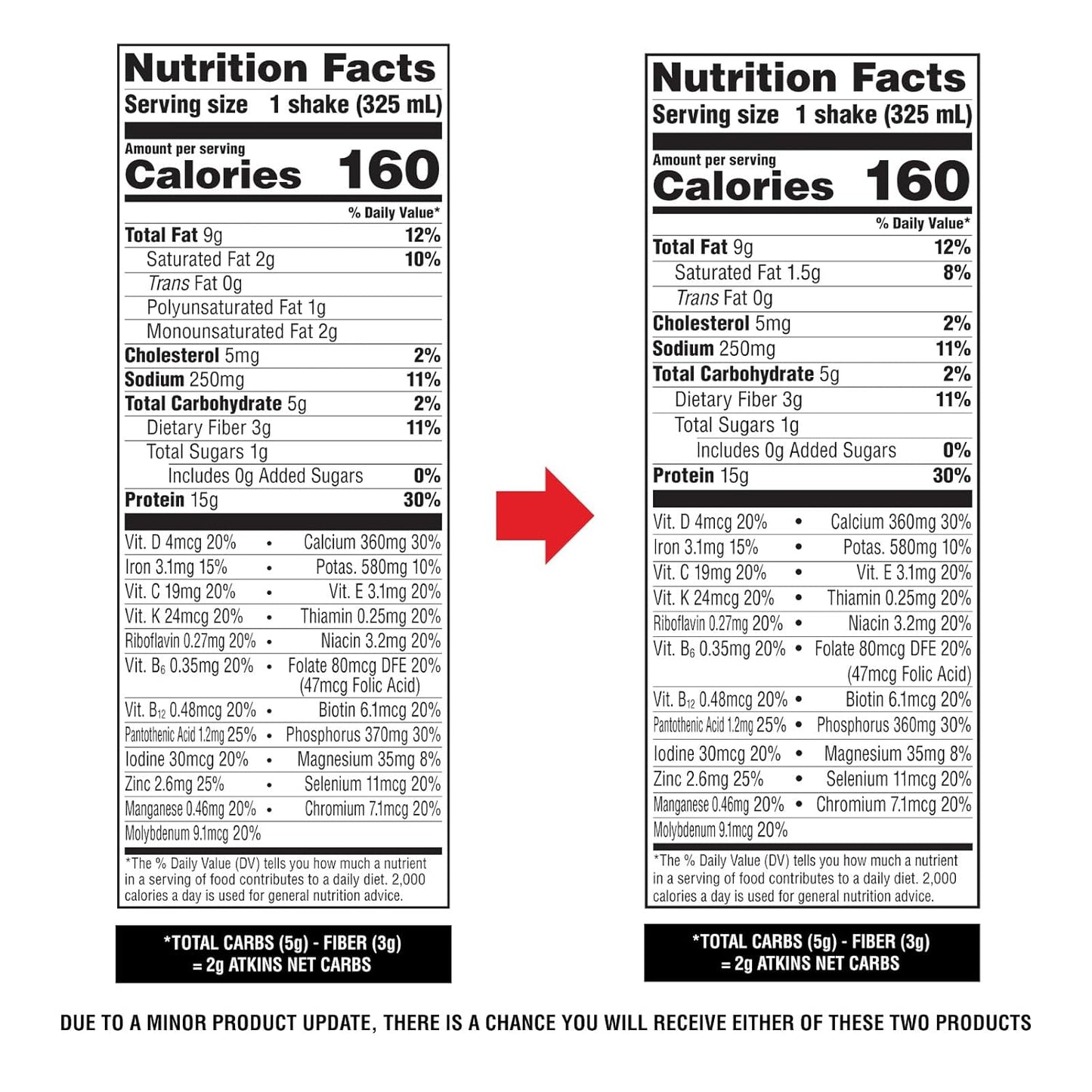 Atkins Milk Chocolate Delight High Protein Shake, 15g Protein, 2g Net Carb, 1g Sugar, Keto Friendly, Chocolate Flavored Protein Shakes, 12 Count