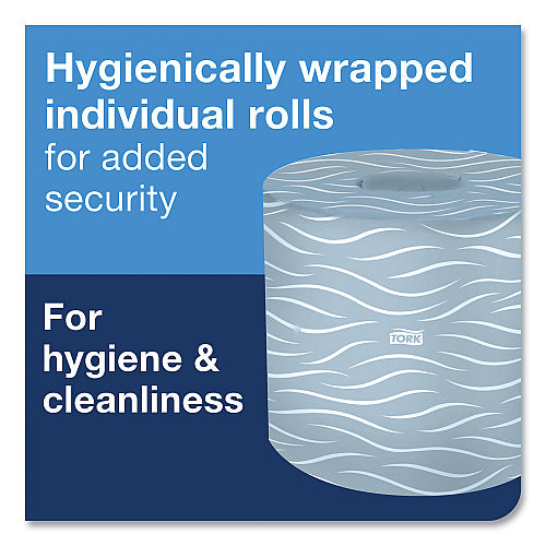 Tork Standard Toilet Paper, 2-Ply, 500 Sheets, 96 Rolls